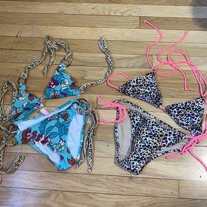 Victoria’s Secret animal print bikinis